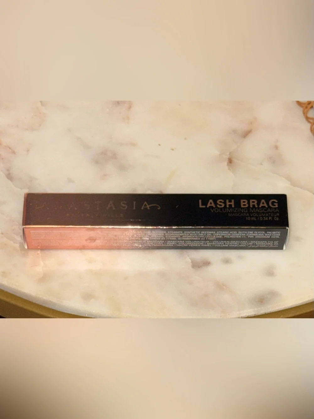 New Anastasia Beverly Hills Lash Brag Volumizing Buildable Mascara Full Size